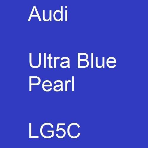 Audi, Ultra Blue Pearl, LG5C.